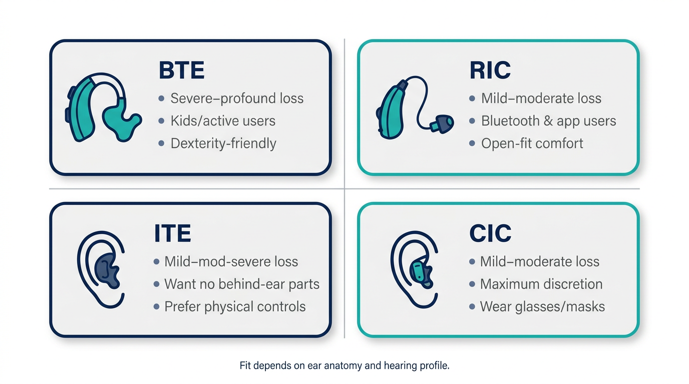Best Use Cases for CIC Hearing Aids