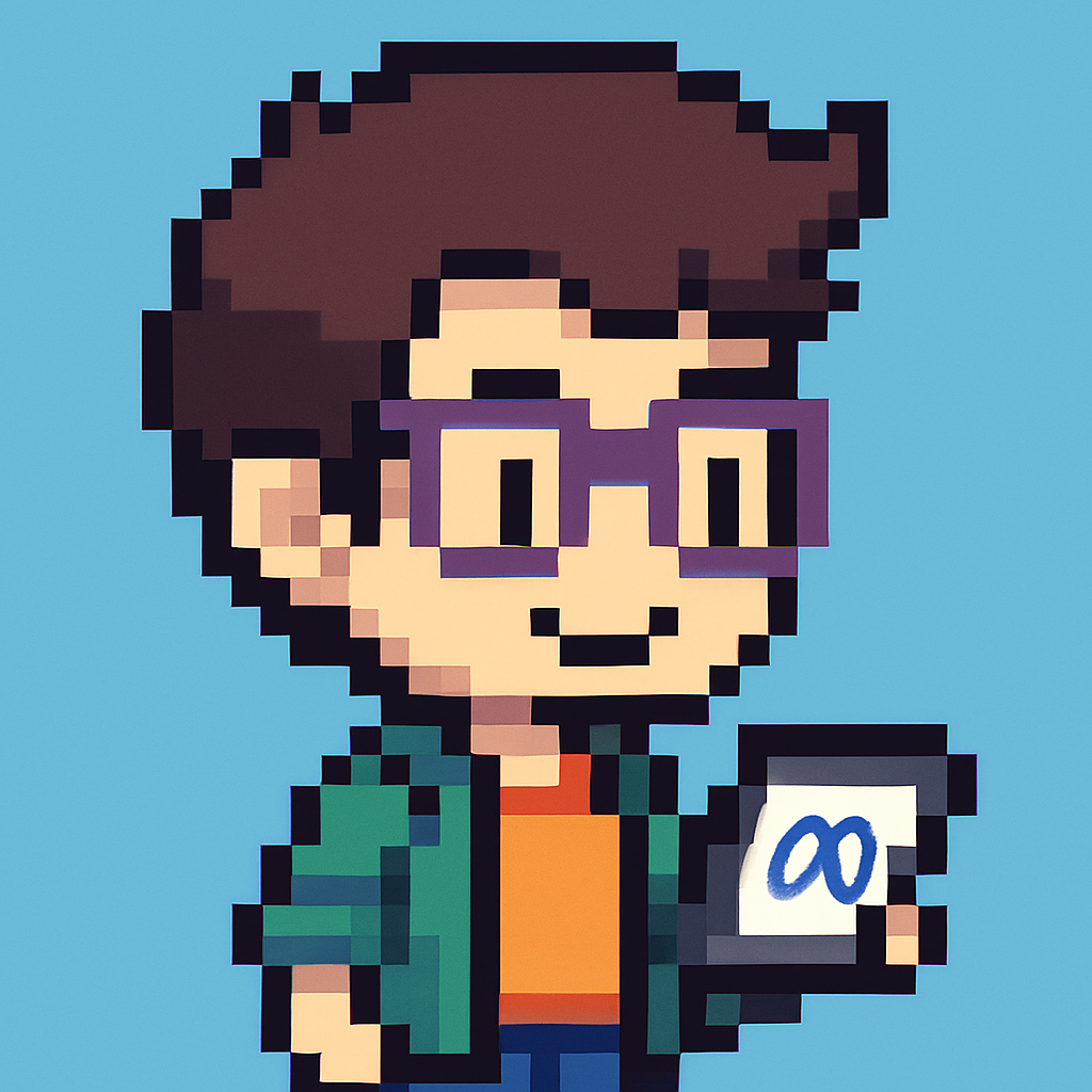 8-bit chibi pixel art Acme Corporation ads content creator avatar