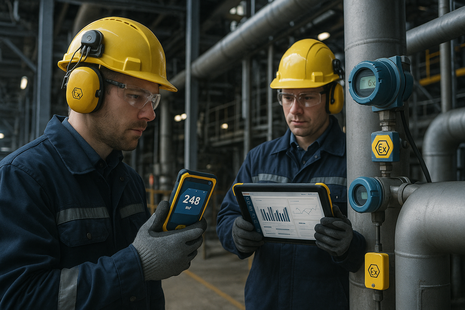 Intrinsically Safe Devices in Use